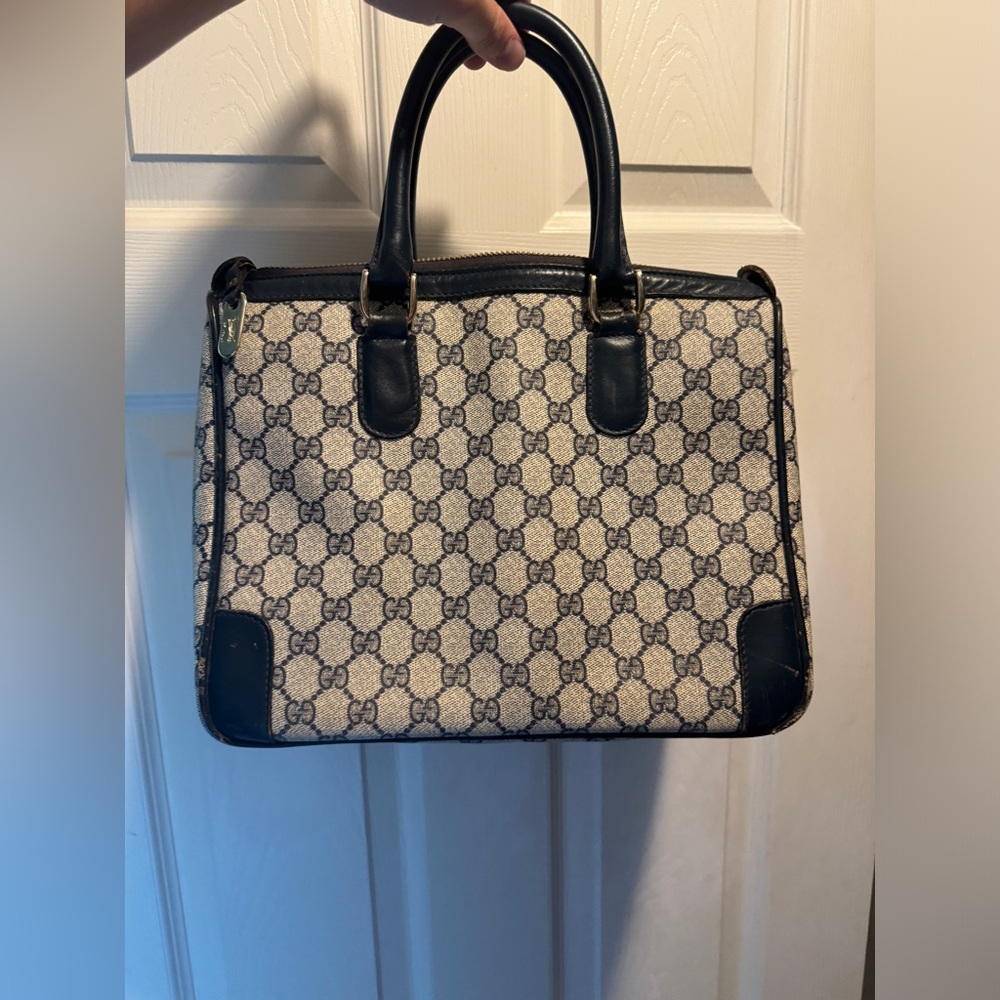Gucci Monogram tote Bag vintage 1970’s